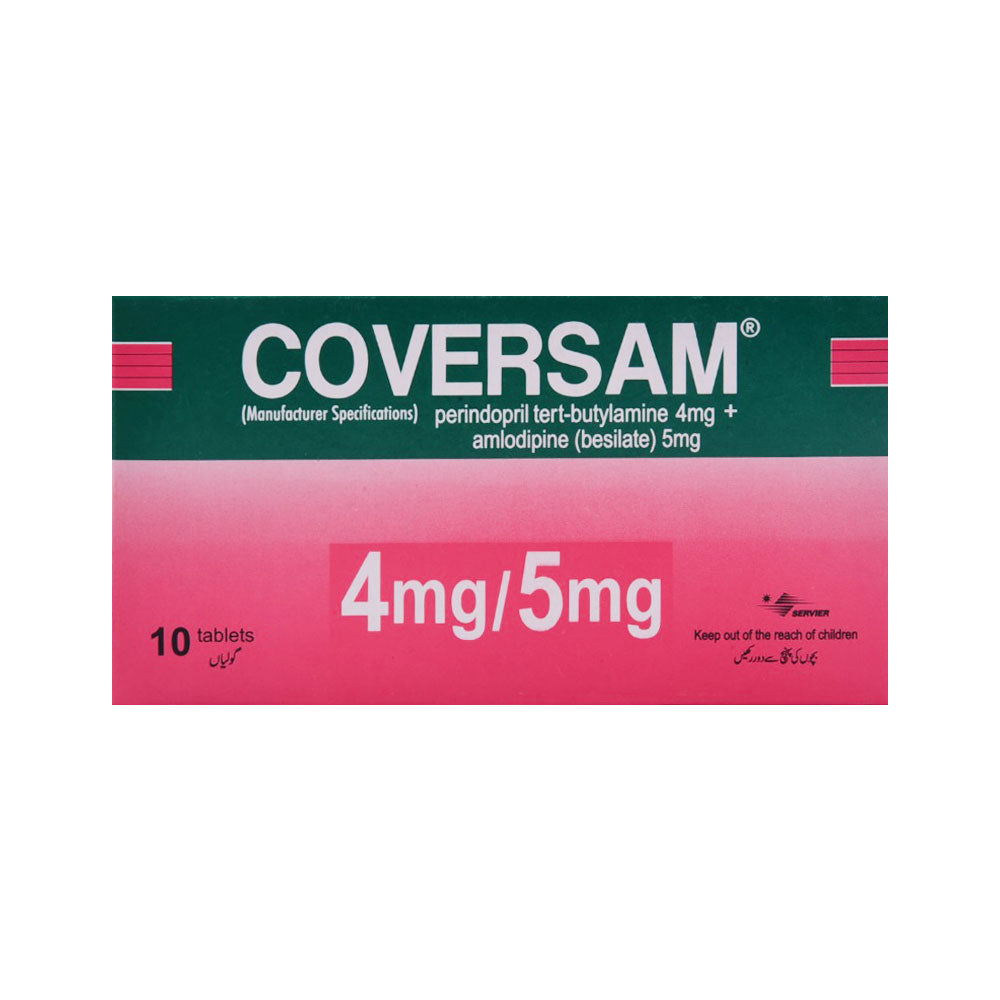 COVERSAM 4MG/5MG TAB Default Title - MamasJan Medicen