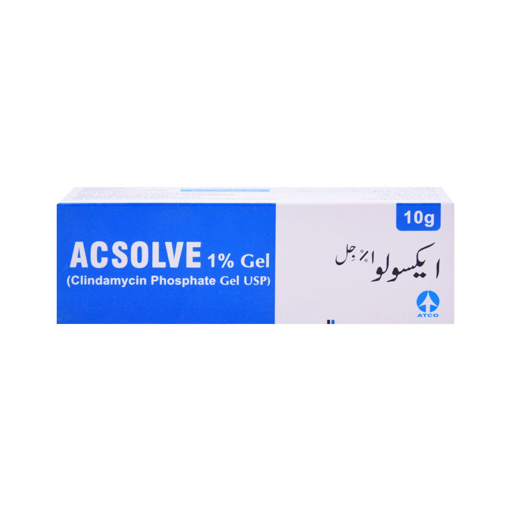 ACSOLVE 1% GEL 10G Default Title - MamasJan skincare