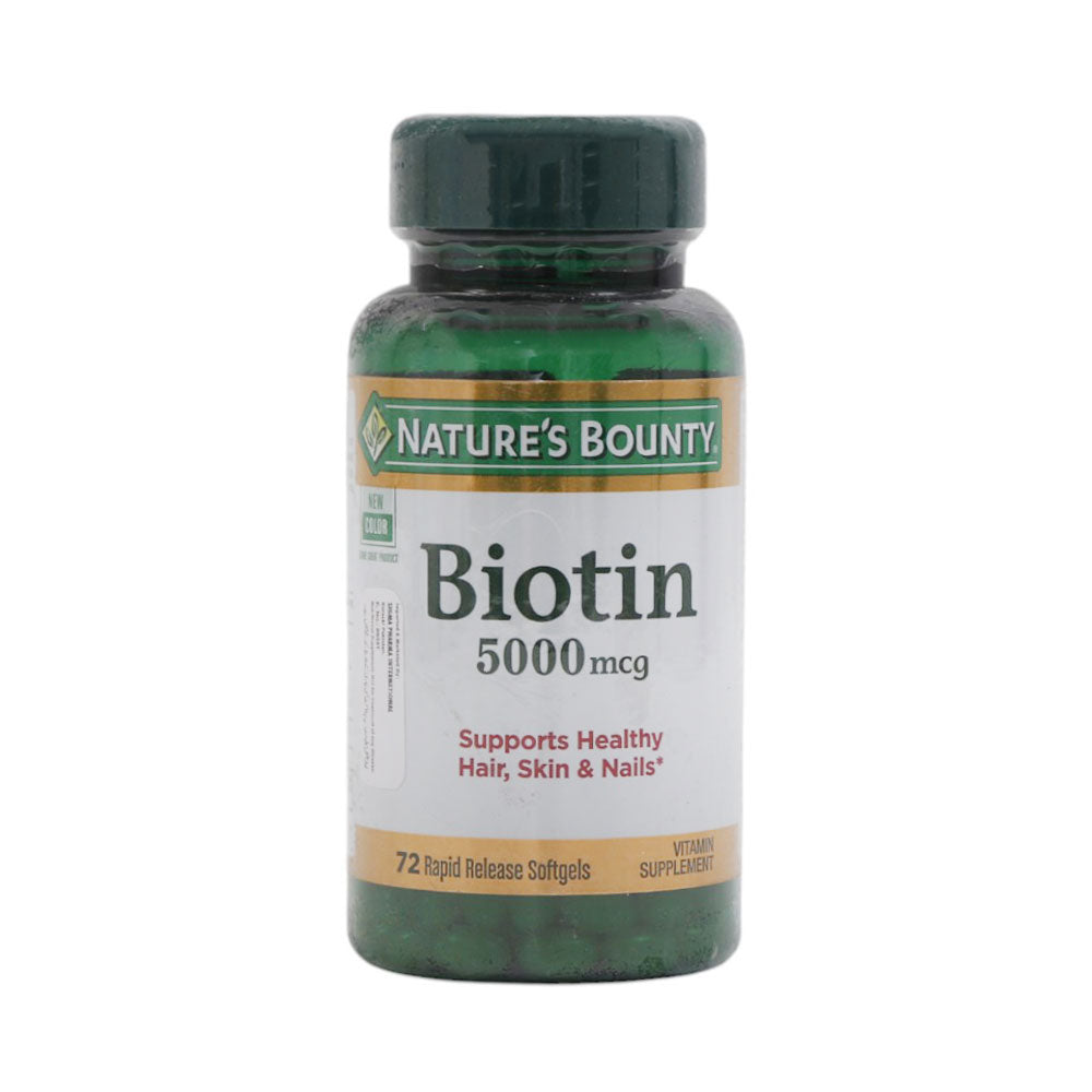 N B BIOTIN 5000MCG 72S Default Title - MamasJan Medicen