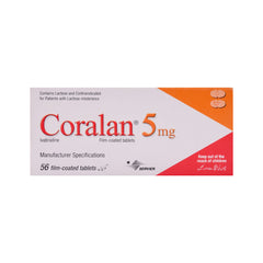 CORALAN 5MG TAB Strip - MamasJan Medicen