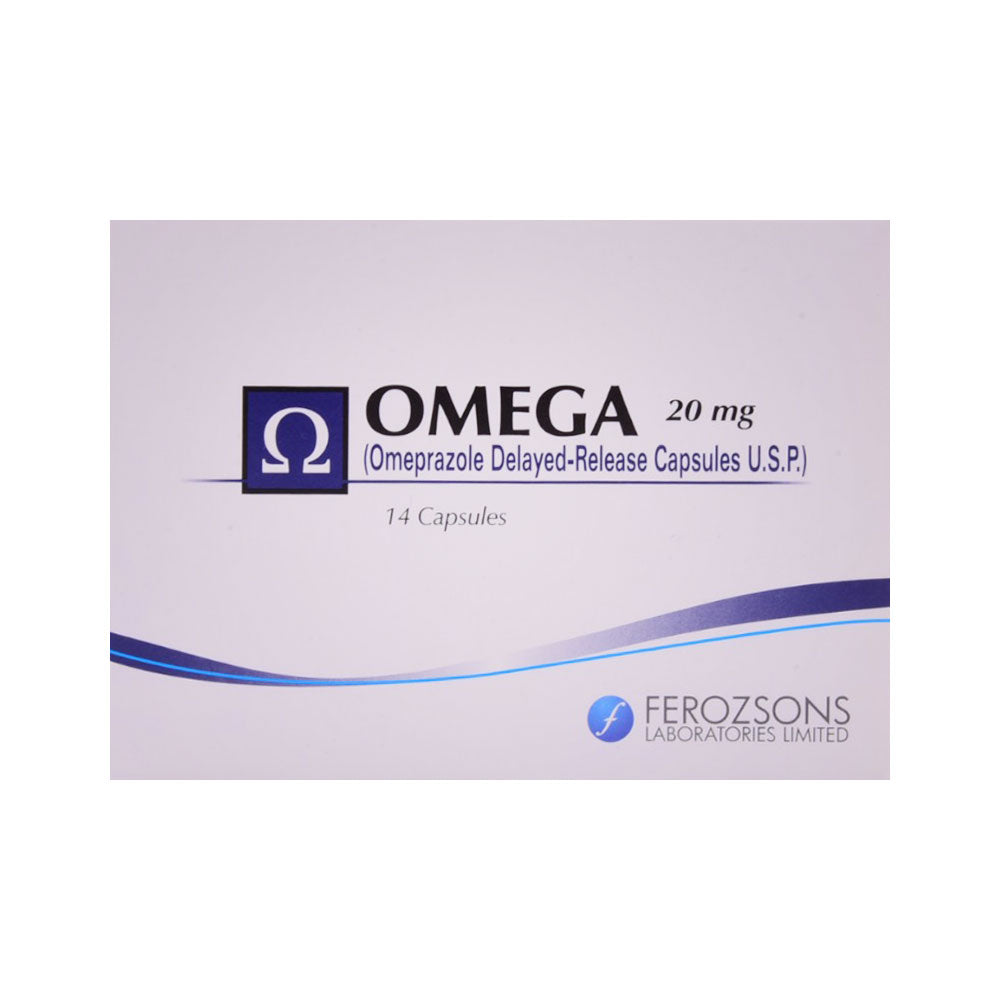 OMEGA CAP 20MG Strip - MamasJan Medicen