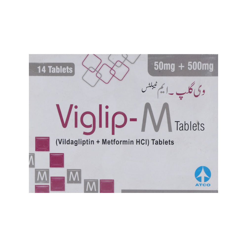 VIGLIP M 50MG/500MG Strip - MamasJan Medicen