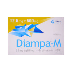 DIAMPA M 12.5/500MG TAB Strip - MamasJan Medicen