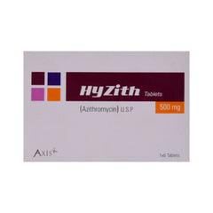 HYZITH 500MG TAB (6S) Box - MamasJan Medicen