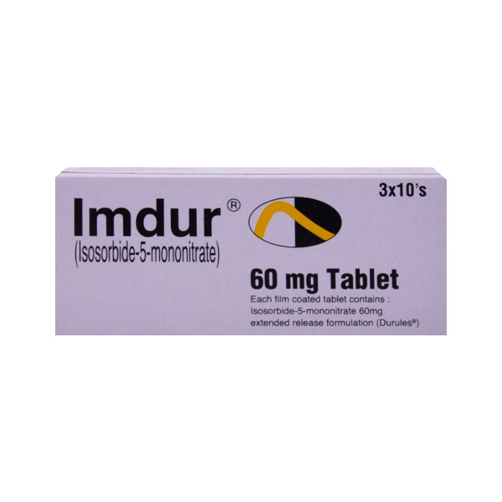 IMDUR 60MG TAB Strip - MamasJan Medicen
