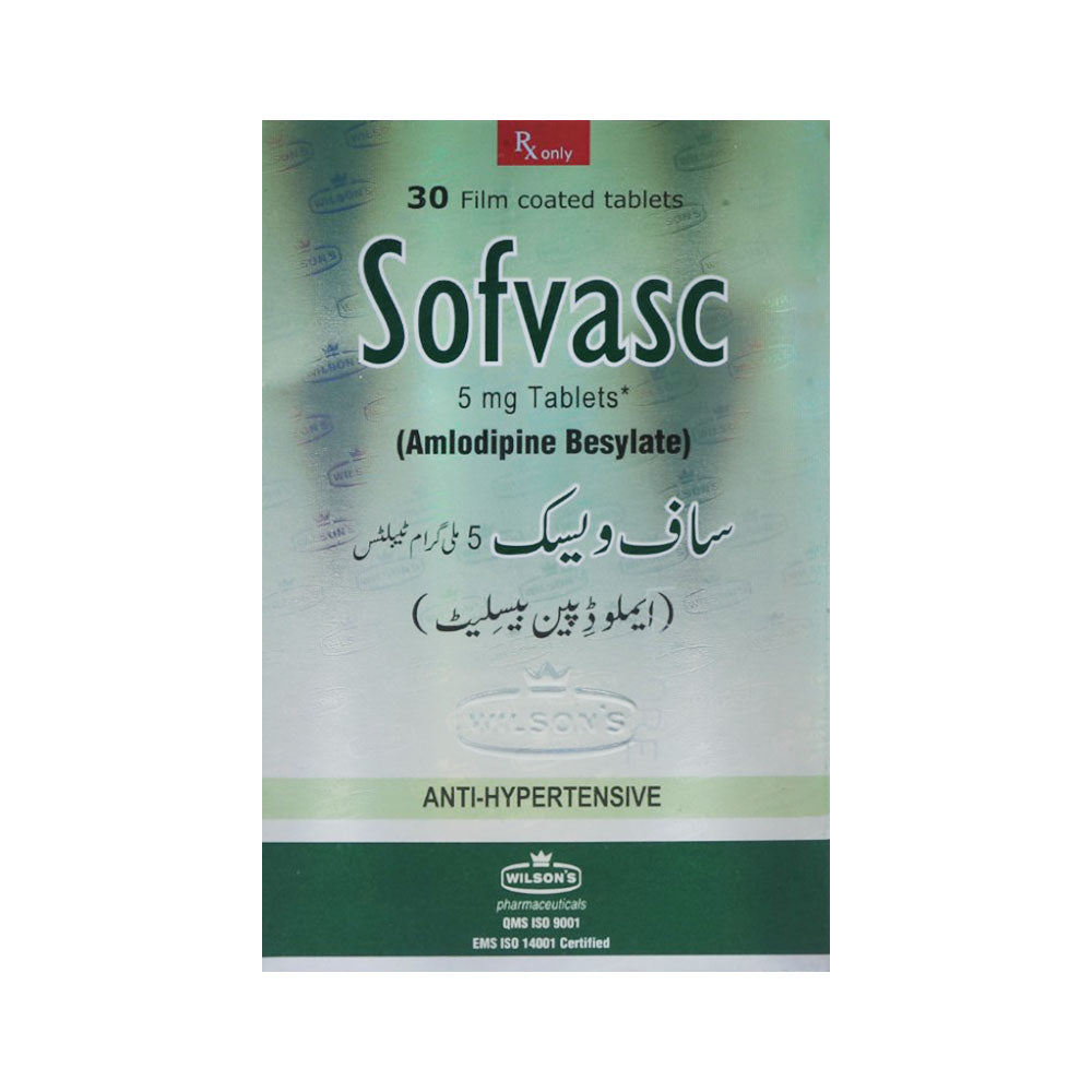 SOFVASC 5MG TAB 30S Strip - MamasJan Medicen