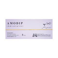 AMODIP 5MG TAB 30S Strip - MamasJan Medicen