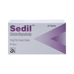 SEDIL TAB 10MG 30S Strip - MamasJan Medicen