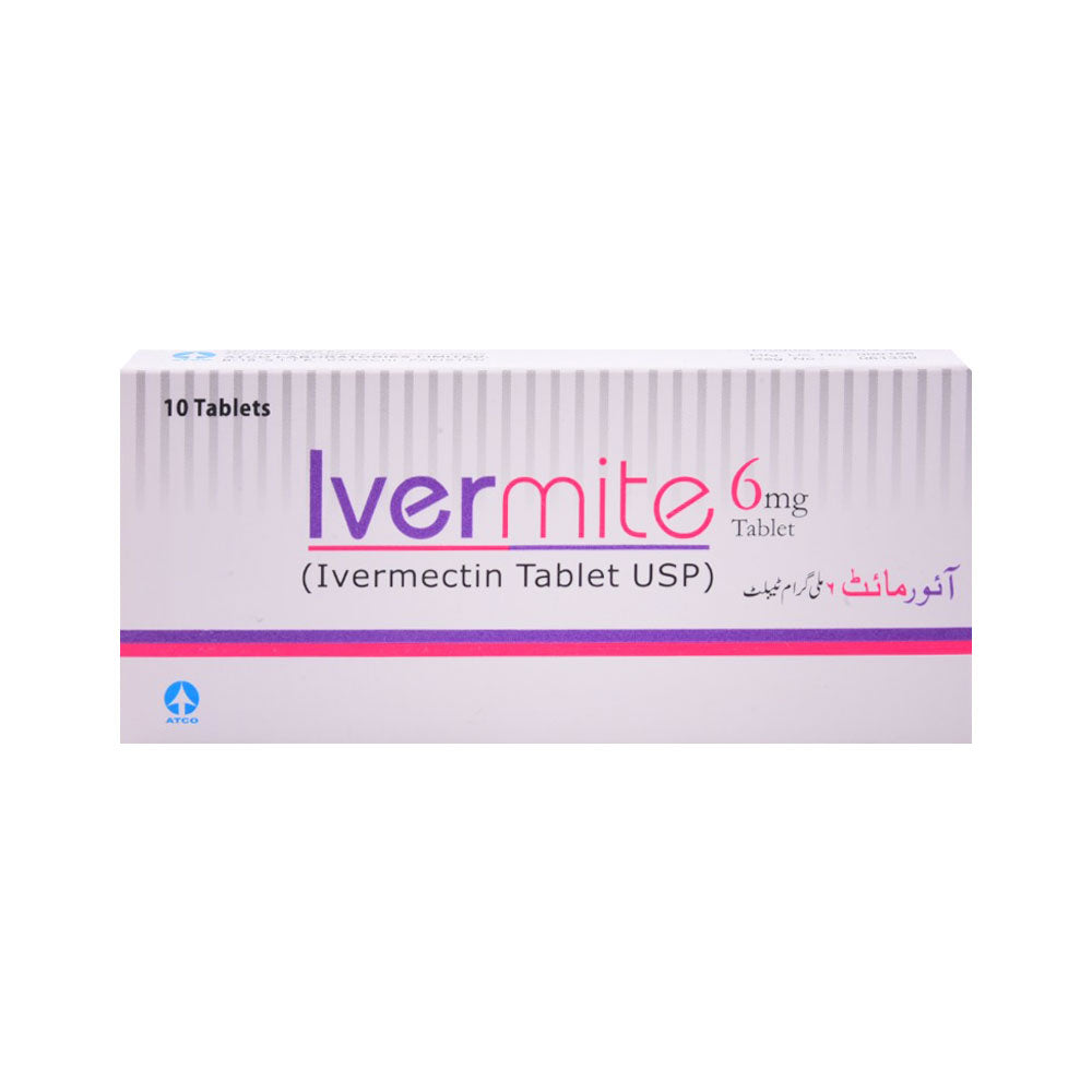 IVERMITE 6MG TAB Default Title - MamasJan Medicen