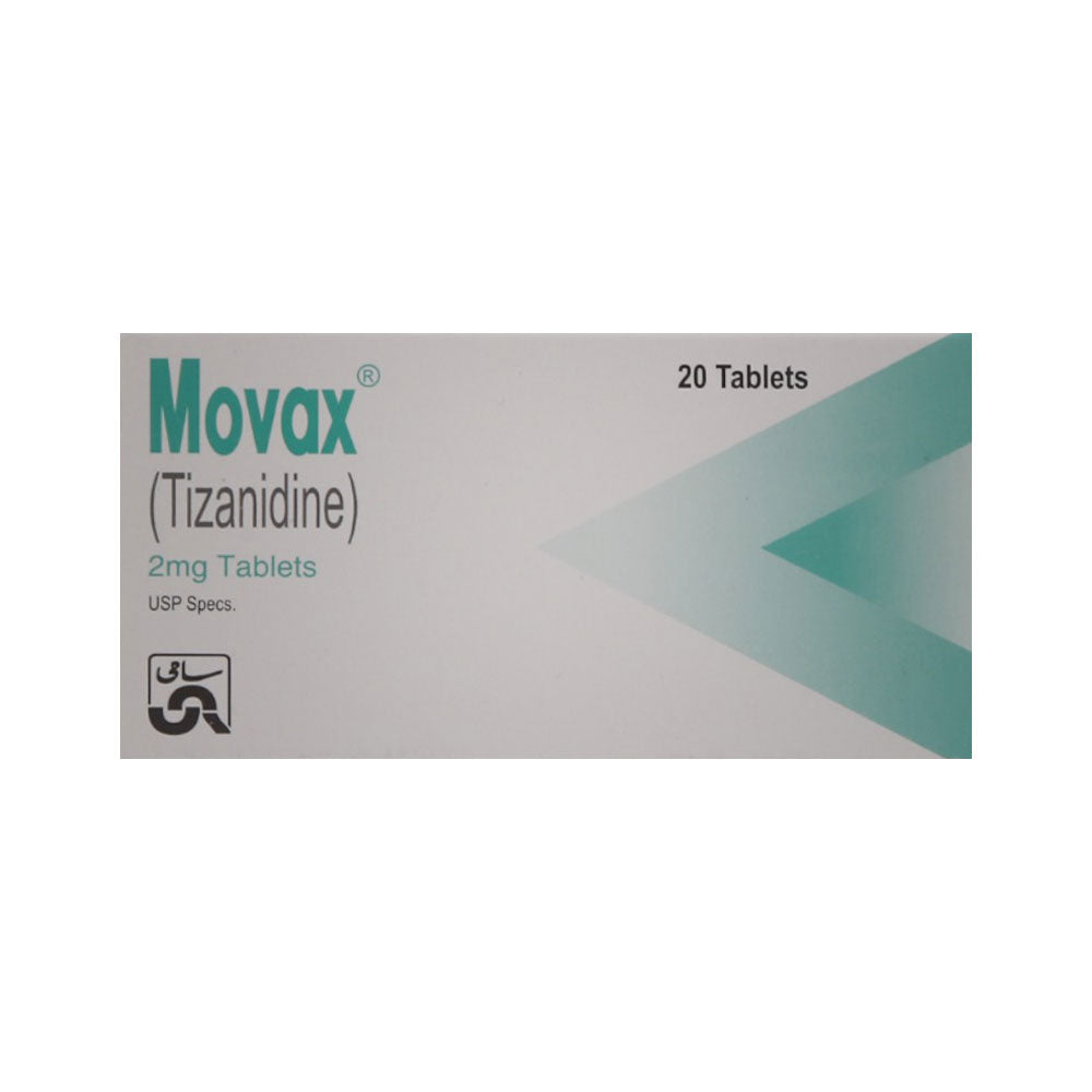 MOVAX 2MG TAB 20S Strip - MamasJan Medicen