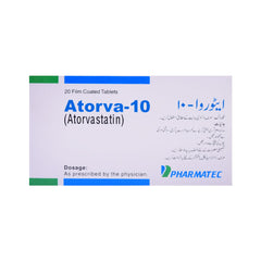 ATORVA 10MG TAB 20S Strip - MamasJan Medicen