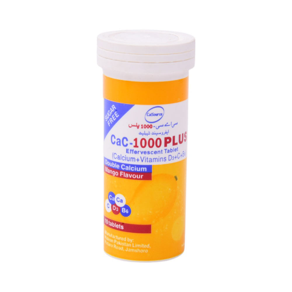 CAC 1000 PLUS 10S (MANGO) (SUGER FREE) Default Title - MamasJan Medicen