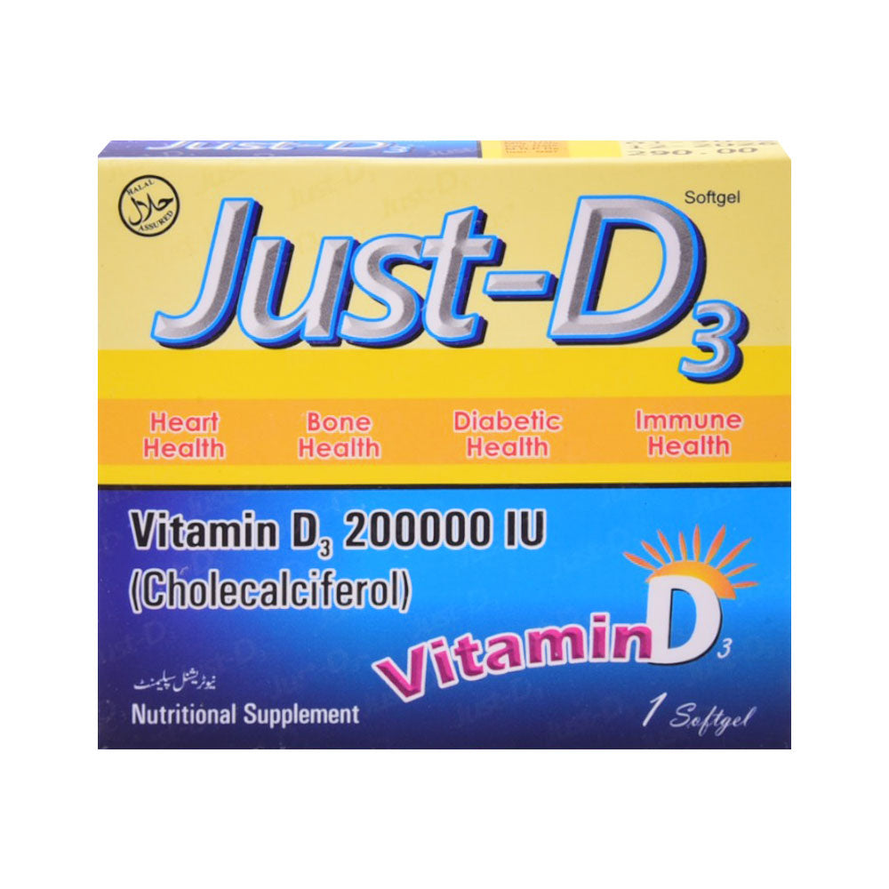JUST D3 CAP 1S Default Title - MamasJan Medicen
