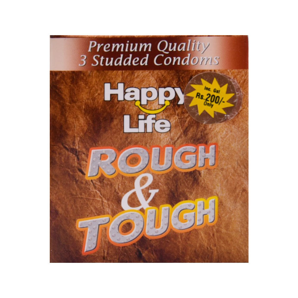 CONDOM HAPPY LIFE ROUGH TOUGH Default Title - MamasJan Medicen