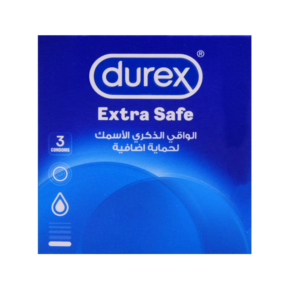 CONDOM DUREX 3S EXTRA SAFE Default Title - MamasJan Medicen