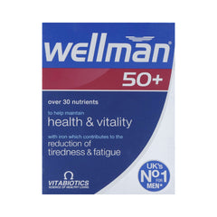 WELLMAN 50+ CAP30S (UK) Default Title - MamasJan Medicen