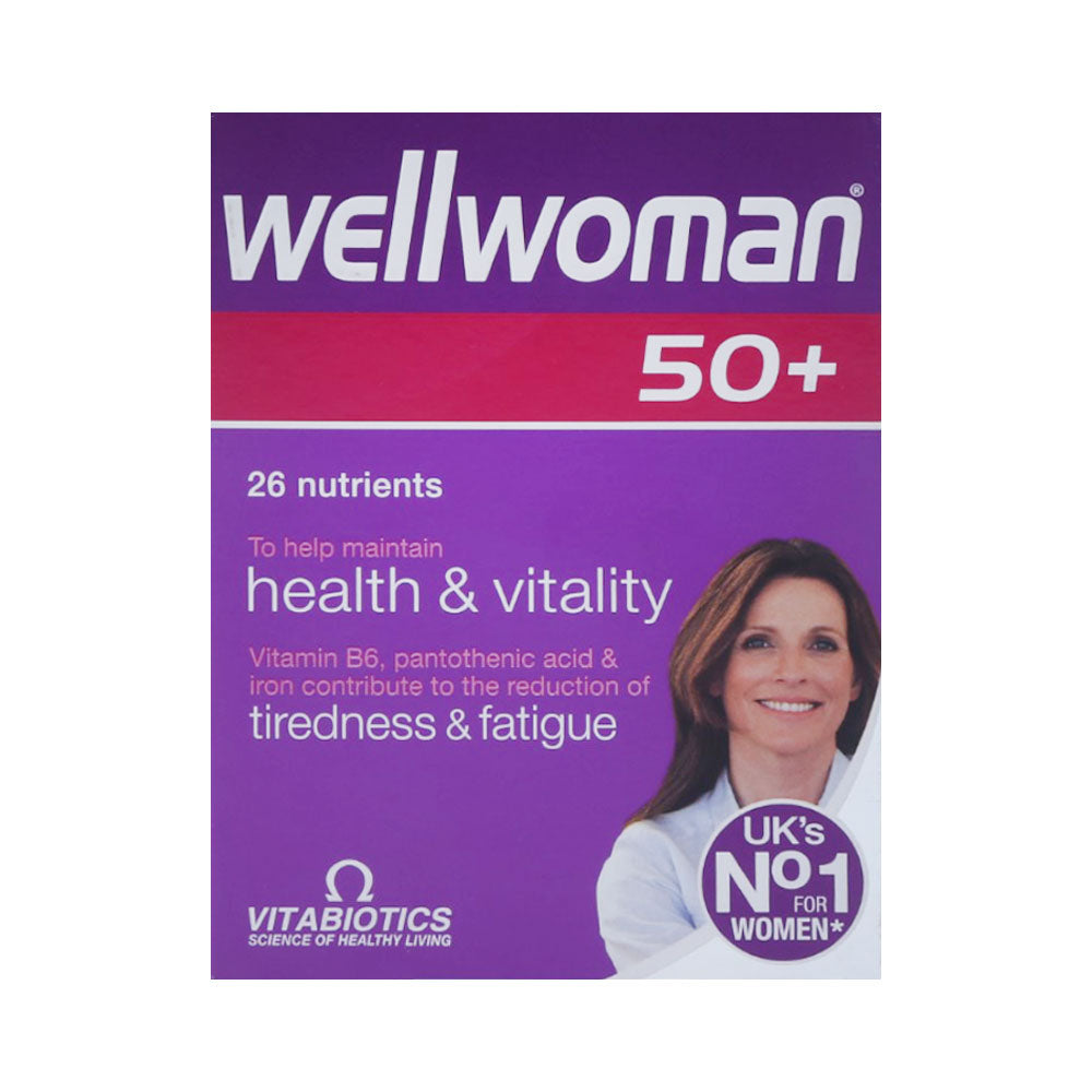 WELLWOMEN 50+ TAB 30S (UK) Default Title - MamasJan Medicen