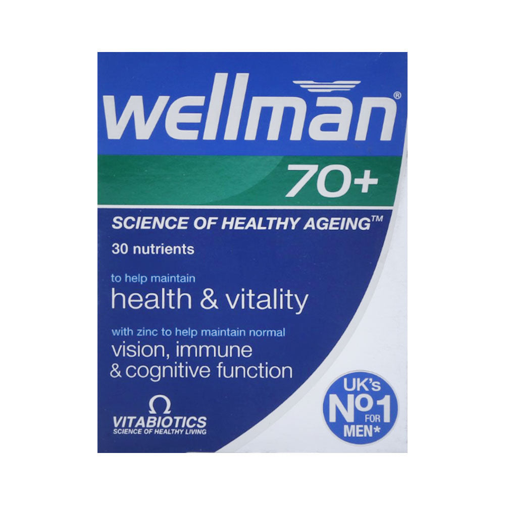 WELLMAN 70+TAB (UK) Default Title - MamasJan Medicen