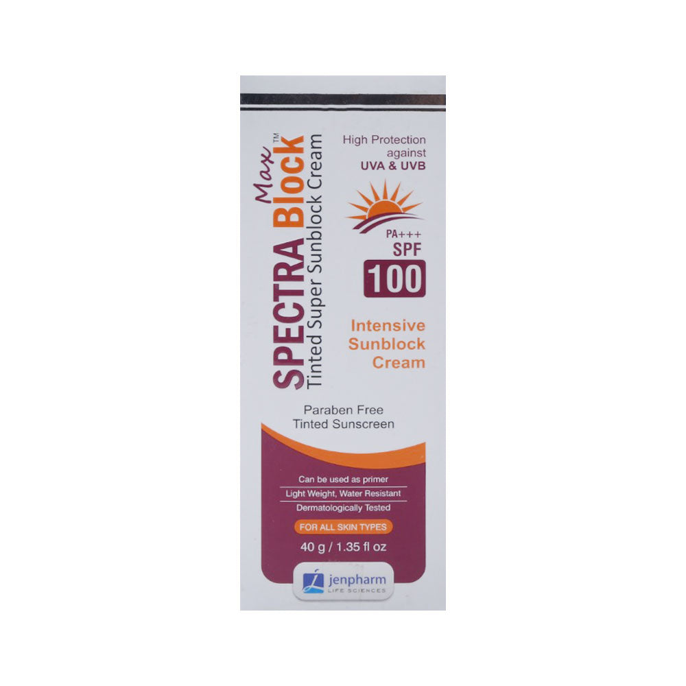 SPECTRA BLOCK MAX SPF100 SUN BLOCK 40G Default Title - MamasJan Medicen