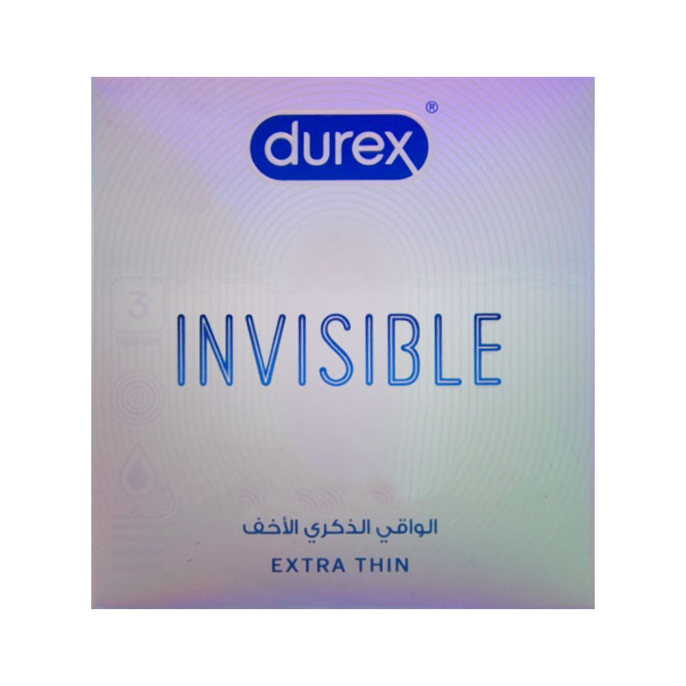 CONDOM DUREX 3S INVISIBLE Default Title - MamasJan Medicen
