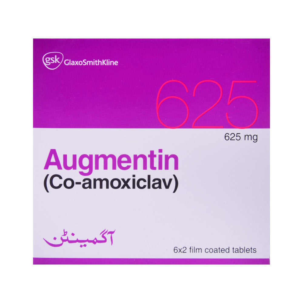 AUGMENTIN 625MG TAB 12S Strip - MamasJan Medicen