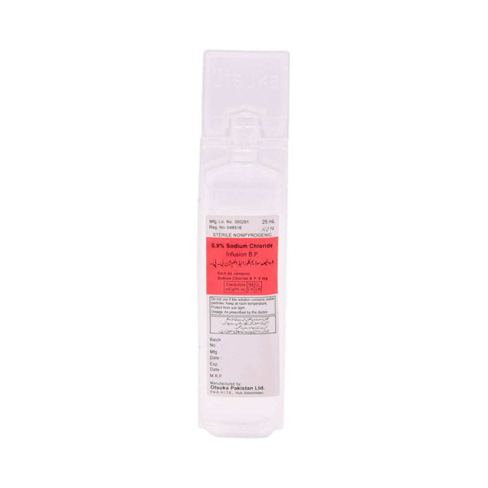 N SALINE 25ML OTSUKA INJ Box - MamasJan Medicen
