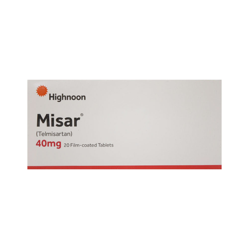 MISAR 40MG TAB (20S) Strip - MamasJan Medicen