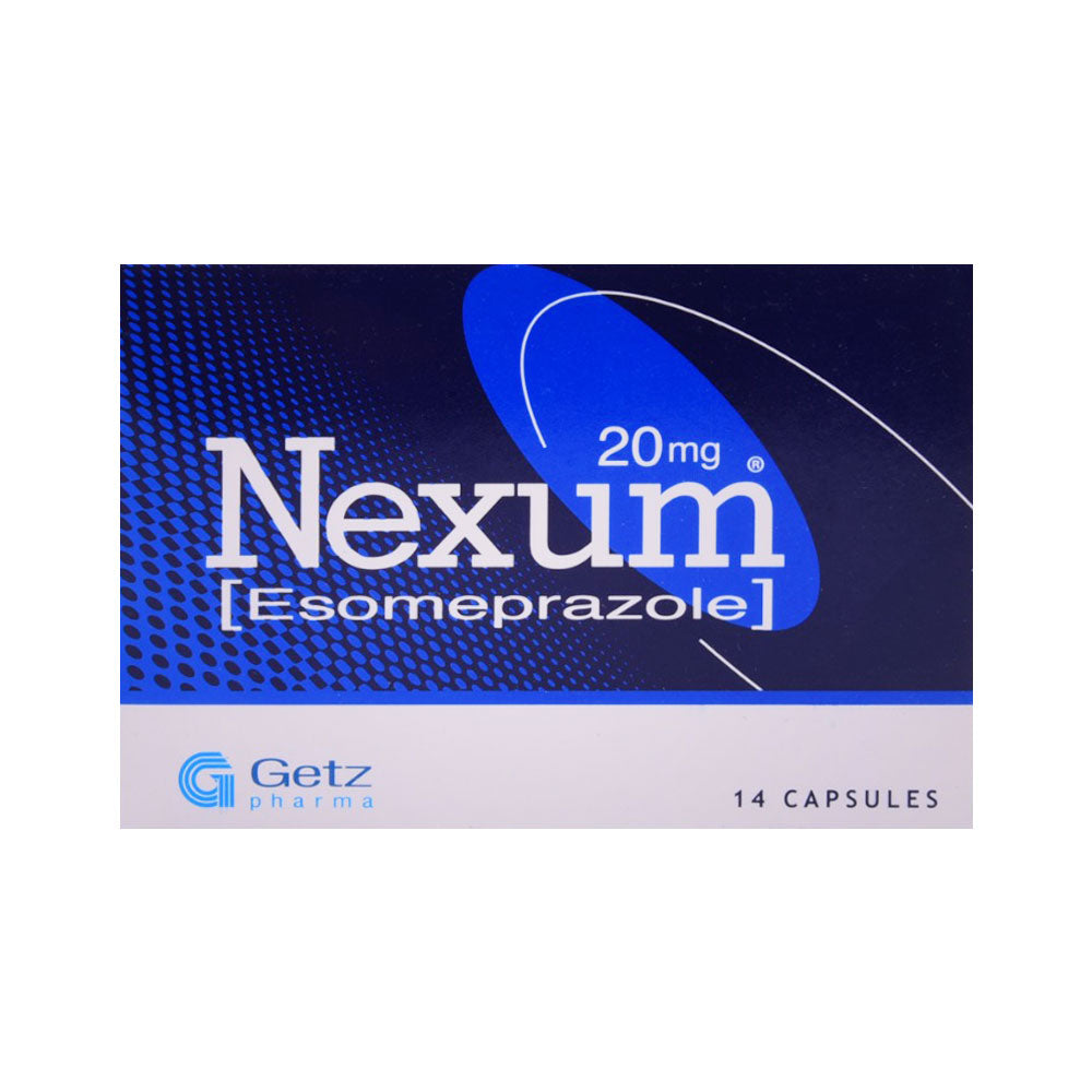 NEXUM 20MG CAP Strip - MamasJan Medicen