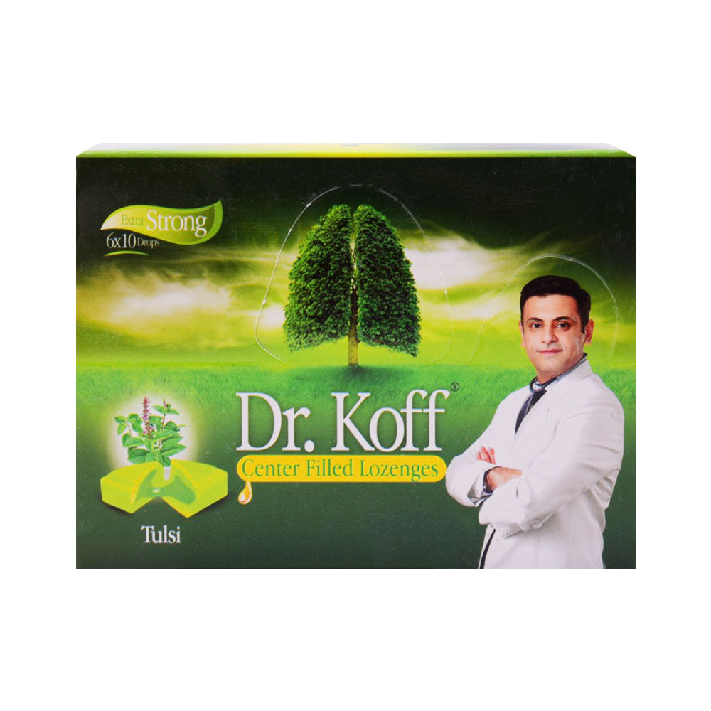 DR KOFF LOZENGES 6S C/F (TULSI) Default Title - MamasJan Medicen