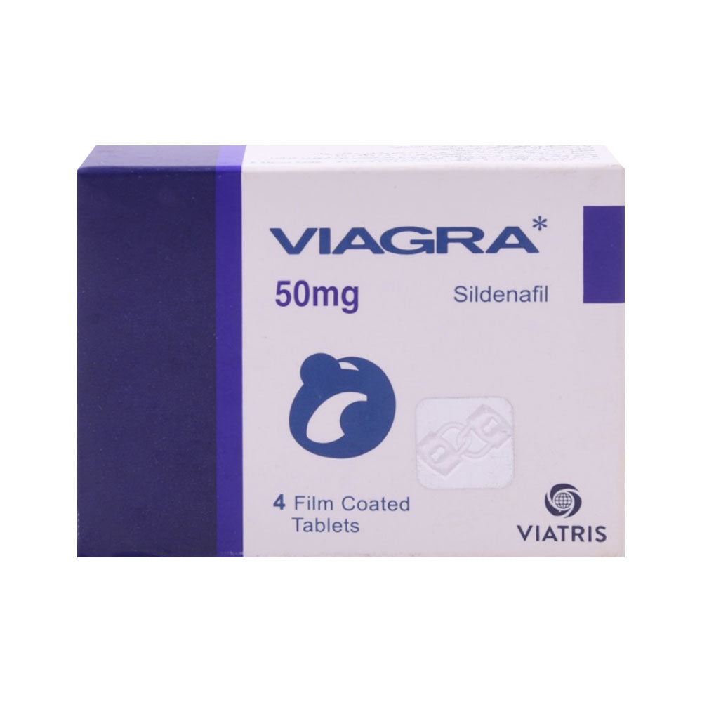 VIAGRA 50MG TAB (4S) Box - MamasJan Medicen
