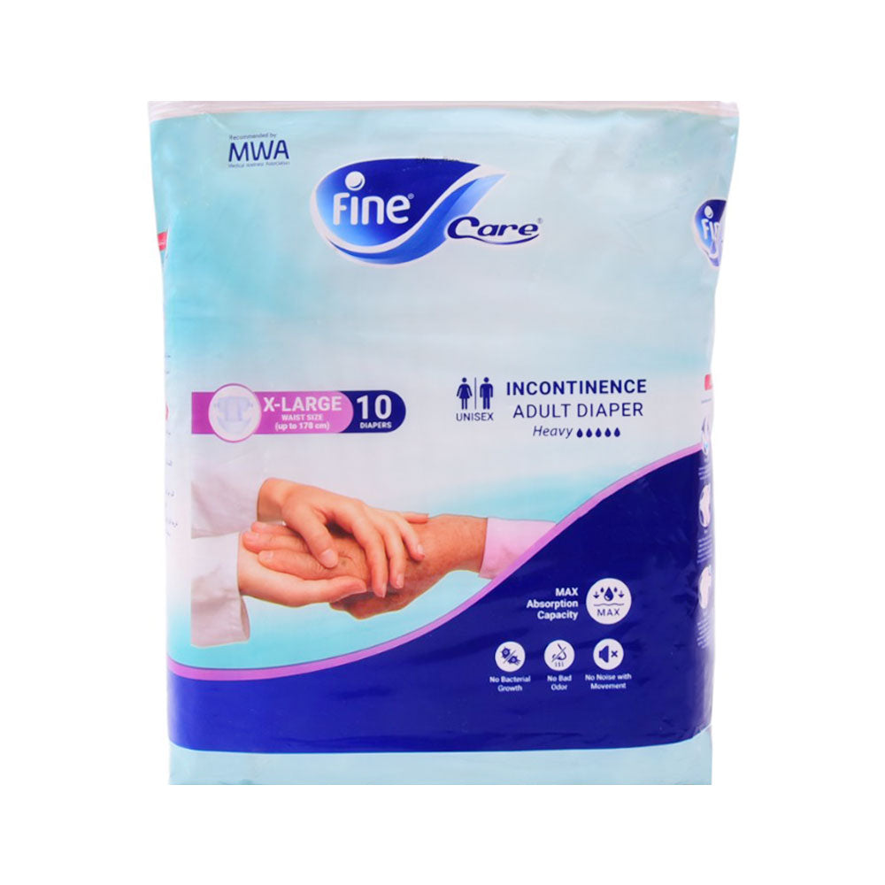 DIAPERS FINE CARE EXTRA LARGE Box - MamasJan Medicen