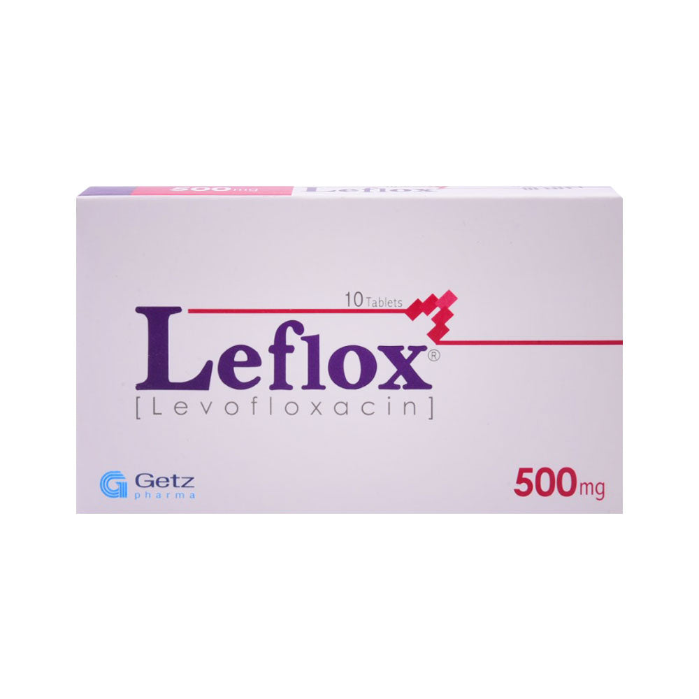 LEFLOX 500MG TAB Default Title - MamasJan Medicen
