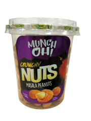 MUNCH OH CRUNCHY NUTS MASALA PEANUTS 150GM Default Title - MamasJan Grocery