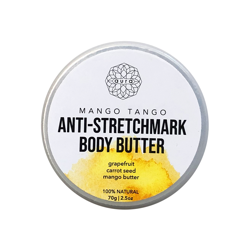 AURA MANGO TANGO ANTI STRETCHMARK BODY BUTTER 70G Default Title - MamasJan Makeup