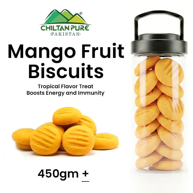 Mango Biscuit Cookies / Made With Organic Desi Butter, Bakery Biscuit