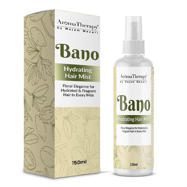 Bano Hydrating Hair Mist - Floral Elegance for Hydrated & Fragrant Hair in Every Mist - 💯Organic
