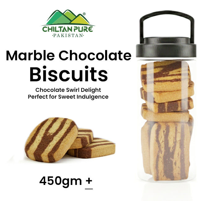 Marble Chocolate Biscuit Cookies / Made With Organic Desi Butter, Bakery Biscuit