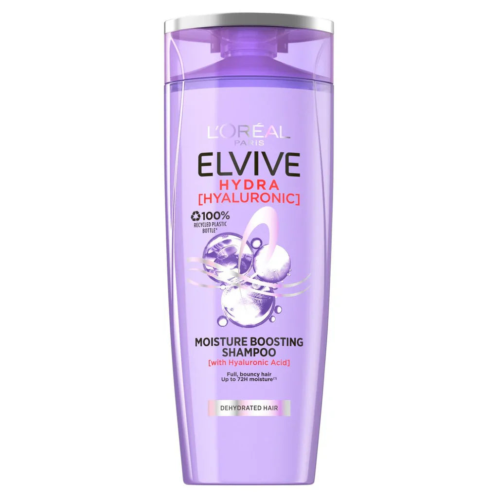 Loreal Elvive Hydra Hyaluronic Moisture Boosting Shampoo 250Ml