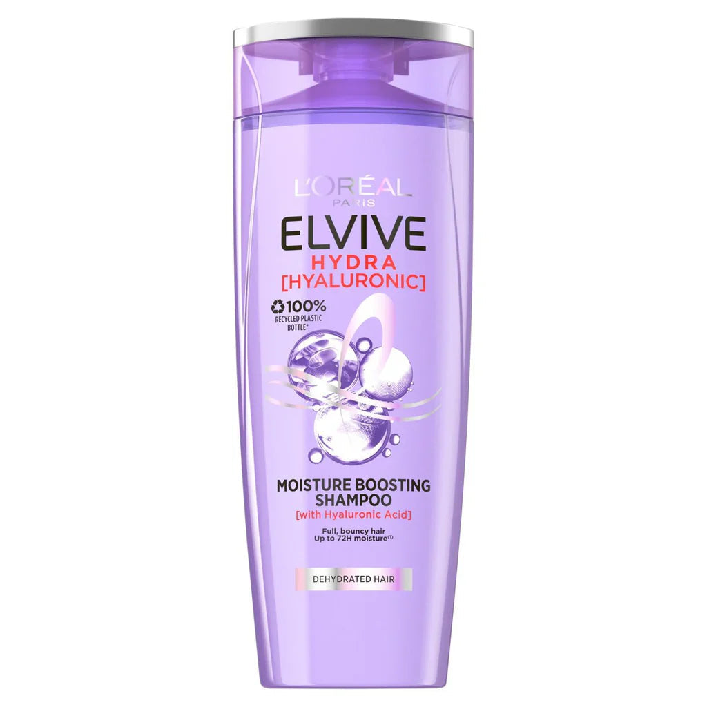 Loreal Elvive Hydra Hyaluronic Moisture Boosting Shampoo 400Ml