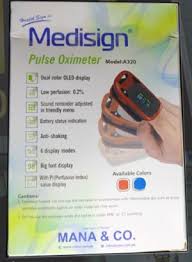 Medisign Pulse Oximeter A320 - The Healthcare Shop Pakistan