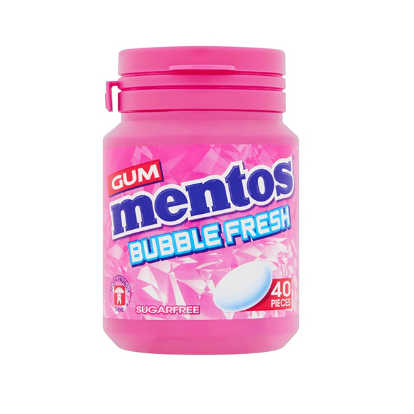 Mentos Gum Bubble Fresh Sugar Free