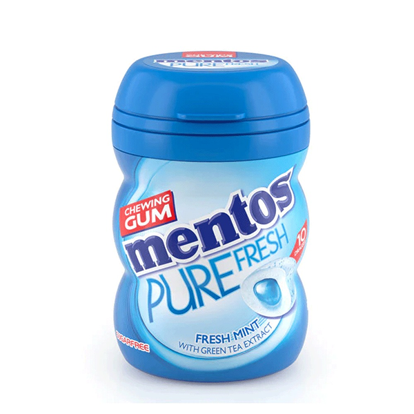 Mentos Gum Freshmint Sugar Free Bottle