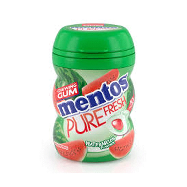 Mentos Gum Watermelon Sugar Free Bottle