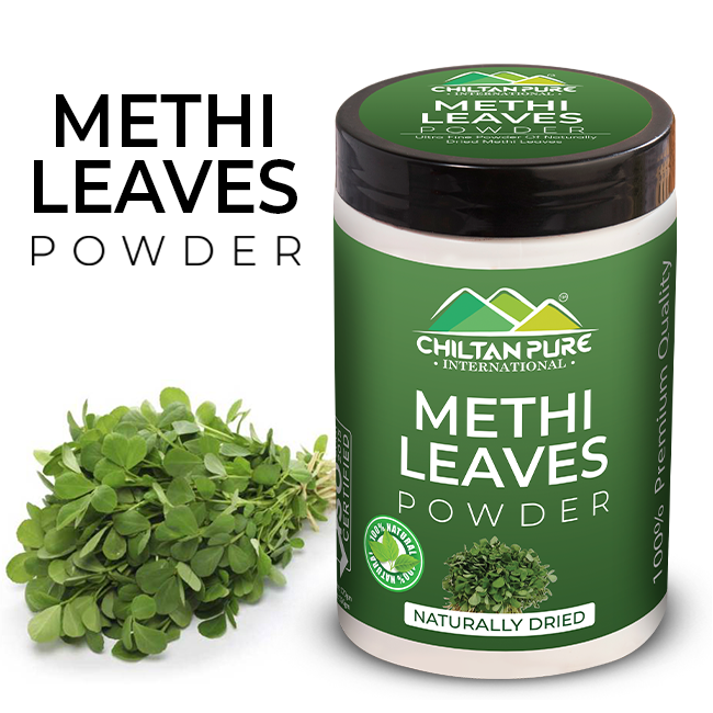 Methi Leaves Powder – Treasure of Nutrients Like Vitamin K, Calcium, Folate, Vitamin A & Vitamin C