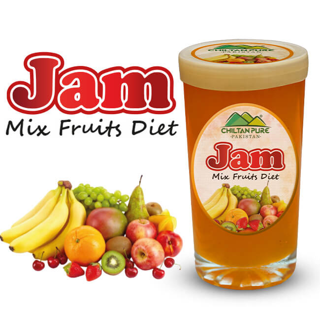 Mix Fruits Diet Jam - A healthier way to enjoy fruit jam, guilt-free – a naturally sweet bite!