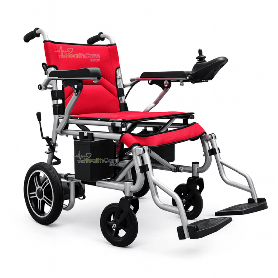 Mediline Ml500313 Economic Lightweight Electric Portable Wheelchair - The Healthcare Shop Pakistan