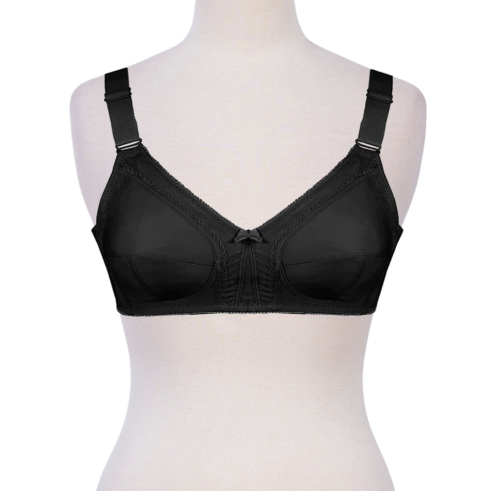 Belleza Lingerie Modern Fit Bra - Black 42 / D - MamasJan Lingerie