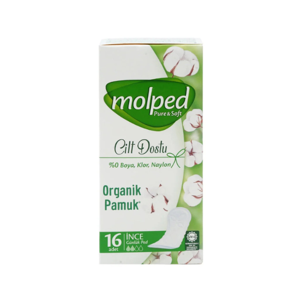 Molped Pure & Soft Sanitary Pads 16Pcs