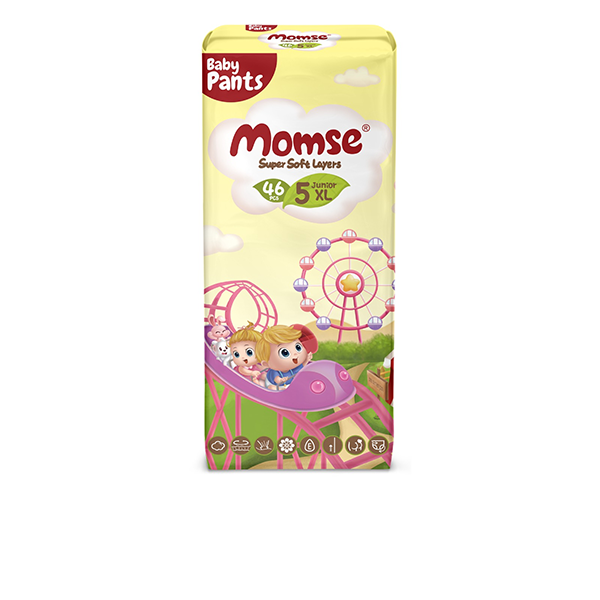 Momse Jumbo Pants Extra Large Size 5 46Pcs