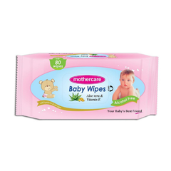 Mothercare Baby Wipes (Box = 80Pcs)
